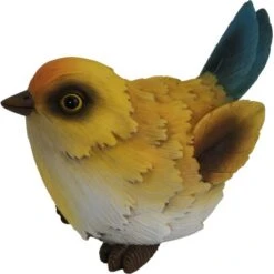 Dekofigur Vogel 16 Cm Gelb
