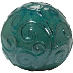 Kirschke Kugel Cambridge 15 Cm Ocean Green