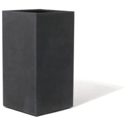 Kirschke Pflanzgefäß Pure Line Dartford 31 Cm X 31 Cm X 65 Cm Anthrazit