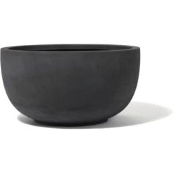 Kirschke Pflanzgefäß Pure Line Ashford Ø 40 Cm X 21 Cm Anthrazit