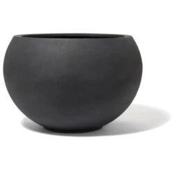 Kirschke Pflanzgefäß Pure Line Telford Ø 31 Cm X 20 Cm Anthrazit