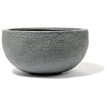 Kirschke Pflanzgefäß Rock Line Banham Granit Grey Ø 35cm X 17 Cm 3 Kirschke Pflanzgefäß Rock Line Banham Granit Grey Ø 35cm X 17 Cm