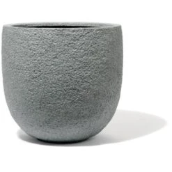 Kirschke Pflanzgefäß Rock Line Farnham Ø 35 Cm X 32 Cm Granit Grey