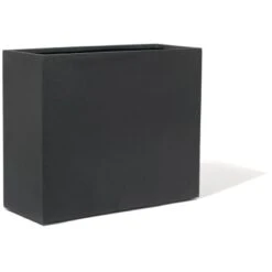 Kirschke Pflanzgefäß Pure Line Highford 60 Cm X 25 Cm X 50 Cm Anthrazit