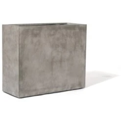 Kirschke Pflanzgefäß Pure Line Highford 60 Cm X 25 Cm X 50 Cm Beton