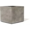 Kirschke Pflanzgefäß Pure Line Bradford 25 Cm X 25 Cm X 25 Cm Beton