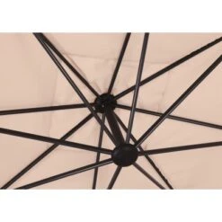 Ampelschirm Peoria 300 Cm X 300 Cm Beige Mit Kurbel -Doppler Verkäufe 2024 048124992906 CU01 310719 L