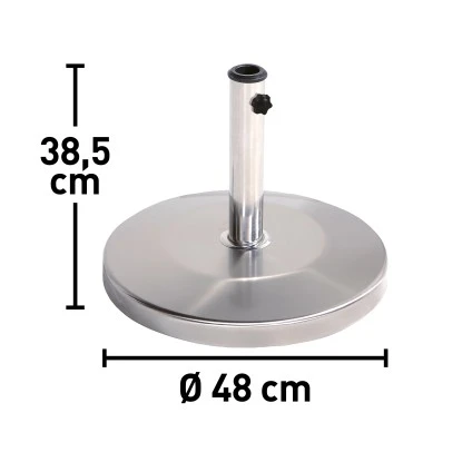 Schirmständer Liston Silber 25 Kg 4 Schirmständer Liston Silber 25 Kg – Bild 2