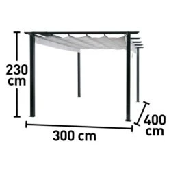 Pavillon Valleton Anthrazit 300 Cm X 400 Cm 11 Pavillon Valleton Anthrazit 300 Cm X 400 Cm -Doppler Verkäufe 2024 048126615810 VM01 240920 L