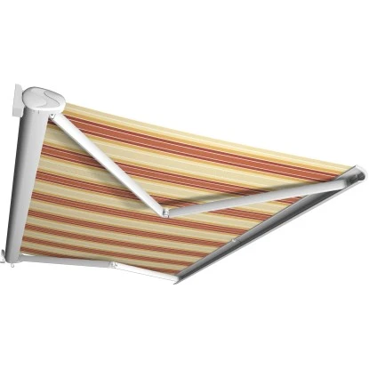 Kassettenmarkise Perform 300 X 200 Cm Gestell Weiß Tuch Rot-Orange 3 Kassettenmarkise Perform 300 X 200 Cm Gestell Weiß Tuch Rot-Orange