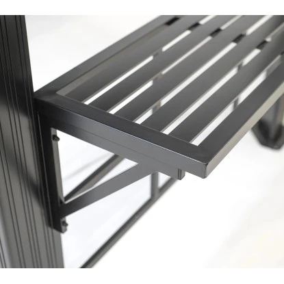 Sojag Grillpavillon Messina BBQ Aluminium 179 Cm X 292 Cm X 262 Cm Anthrazit 7 Sojag Grillpavillon Messina BBQ Aluminium 179 Cm X 292 Cm X 262 Cm Anthrazit – Bild 5