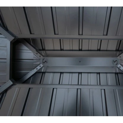 Sojag Grillpavillon Messina BBQ Aluminium 179 Cm X 292 Cm X 262 Cm Anthrazit 6 Sojag Grillpavillon Messina BBQ Aluminium 179 Cm X 292 Cm X 262 Cm Anthrazit – Bild 4