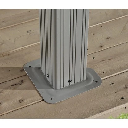 Sojag Aluminium Pavillon Messina 10 X 12 Champagner 298 X 363 X 292 Cm 9 Sojag Aluminium Pavillon Messina 10 X 12 Champagner 298 X 363 X 292 Cm – Bild 7