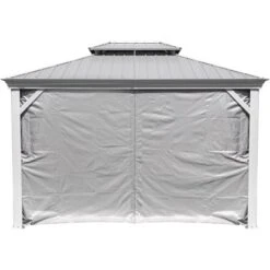 Sojag Vorhang-Set Für Aluminium Pavillon Messina 12 X 16 Taupe -Doppler Verkäufe 2024 0772830164824 1741 2
