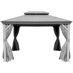 Sojag Vorhang-Set Für Aluminium Pavillon Messina 12 X 16 Taupe -Doppler Verkäufe 2024 0772830164824 1741 3