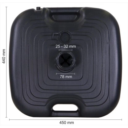 Schneider PE-Schirmständer Anthrazit Ca. 20 Liter 5 Schneider PE-Schirmständer Anthrazit Ca. 20 Liter – Bild 3