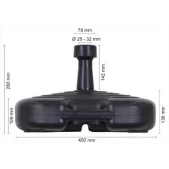 Schneider PE-Schirmständer Anthrazit Ca. 20 Liter 10 Schneider PE-Schirmständer Anthrazit Ca. 20 Liter -Doppler Verkäufe 2024 1032465 4