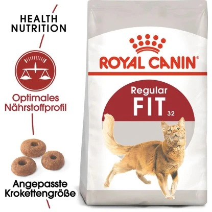 Royal Canin Fit Trockenfutter Aktive Katzen 10 Kg 4 Royal Canin Fit Trockenfutter Aktive Katzen 10 Kg – Bild 2