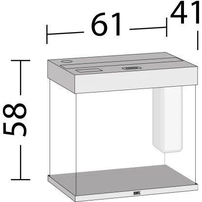 Juwel Aquarium-Set Lido LED Helles Holz 120 L 6 Juwel Aquarium-Set Lido LED Helles Holz 120 L – Bild 4