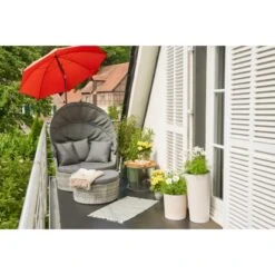 Siena Garden Marktschirm City Ø 180 Cm Terra Mit Schieber -Doppler Verkäufe 2024 1241066 1346 L32206 17