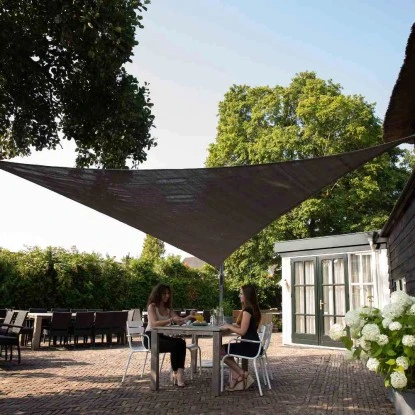 Nesling Sonnensegel Coolfit Schwarz 500 Cm X 500 Cm X 710 Cm 5 Nesling Sonnensegel Coolfit Schwarz 500 Cm X 500 Cm X 710 Cm – Bild 3