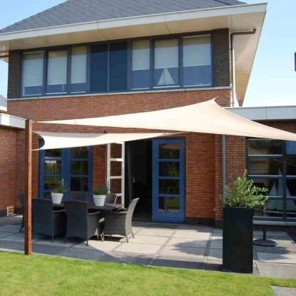 Nesling Sonnensegel Coolfit Schwarz 500 Cm X 500 Cm X 710 Cm 6 Nesling Sonnensegel Coolfit Schwarz 500 Cm X 500 Cm X 710 Cm – Bild 4