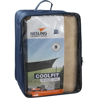 Nesling Sonnensegel Coolfit Natur 500 Cm X 500 Cm 3 Nesling Sonnensegel Coolfit Natur 500 Cm X 500 Cm