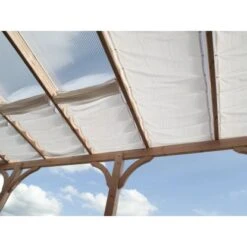 Floracord Vierecksonnensegel Weiß 275 Cm X 58 Cm