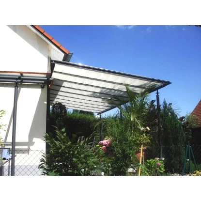 Floracord Sonnensegel Rechteckig Wasserabweisend 275 Cm X 91 Cm Weiß 4 Floracord Sonnensegel Rechteckig Wasserabweisend 275 Cm X 91 Cm Weiß – Bild 2