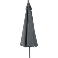 Siena Garden Marktschirm Tropico Ø 200 Cm Grau Mit Push-Up Mechanik -Doppler Verkäufe 2024 1346 560624 mittelstoc 10