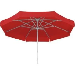 Schneider Schirme Marktschirm Jumbo Ø 300 Cm Rot Mit Seilzugmechanik