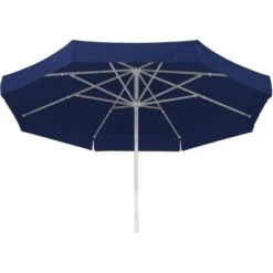 Schneider Schirme Marktschirm Jumbo Ø 300 Cm Blau Mit Seilzugmechanik