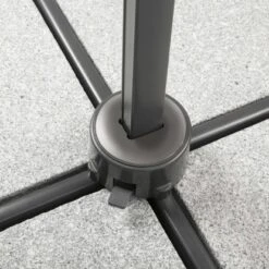 Schneider Ampelschirm Rhodos Junior270 Cm X 270 Cm Anthrazit Mit Kurbelmechani -Doppler Verkäufe 2024 144100 2630 6