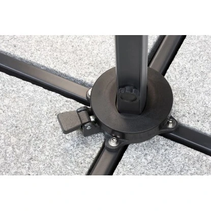 Schneider Schirme Ampelschirm Rhodos 300 Cm X 356 Cm Anthrazit 5 Schneider Schirme Ampelschirm Rhodos 300 Cm X 356 Cm Anthrazit – Bild 3