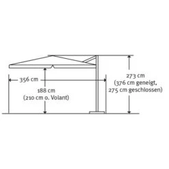 Schneider Schirme Ampelschirm Rhodos 300 Cm X 356 Cm Anthrazit 16 Schneider Schirme Ampelschirm Rhodos 300 Cm X 356 Cm Anthrazit -Doppler Verkäufe 2024 144140 2630 6