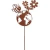 Ferrum Art Design Gartenstab "Happy Planet" Höhe 147 Cm Rostbraun -Doppler Verkäufe 2024 1453059 3464 1