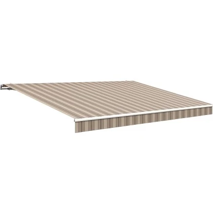 Wismar Gelenkarmmarkise Classic 600 Cm X 250 Cm Beige-Braun 3 Wismar Gelenkarmmarkise Classic 600 Cm X 250 Cm Beige-Braun
