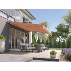 Wismar Gelenkarmmarkise Classic 500 Cm X 200 Cm Beige-Rot 9 Wismar Gelenkarmmarkise Classic 500 Cm X 200 Cm Beige-Rot -Doppler Verkäufe 2024 146799 2354 AB 04 6