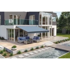 Wismar Teilhülsenmarkise 250 Cm X 150 Cm Blau-Grau -Doppler Verkäufe 2024 148506 2354 AB 02 10