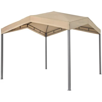 Tepro Pavillon Marabo 305 Cm X 305 Cm Taupe 4 Tepro Pavillon Marabo 305 Cm X 305 Cm Taupe – Bild 2