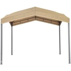 Tepro Pavillon Marabo 305 Cm X 305 Cm Taupe