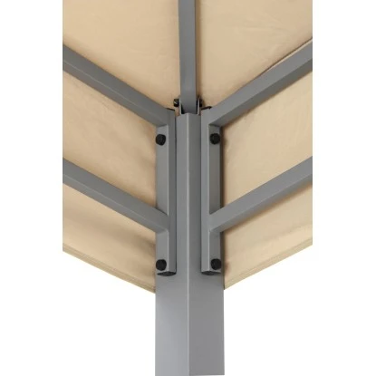 Tepro Pavillon Marabo 305 Cm X 305 Cm Taupe 7 Tepro Pavillon Marabo 305 Cm X 305 Cm Taupe – Bild 5