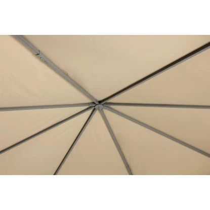 Tepro Pavillon Marabo 305 Cm X 305 Cm Taupe 8 Tepro Pavillon Marabo 305 Cm X 305 Cm Taupe – Bild 6
