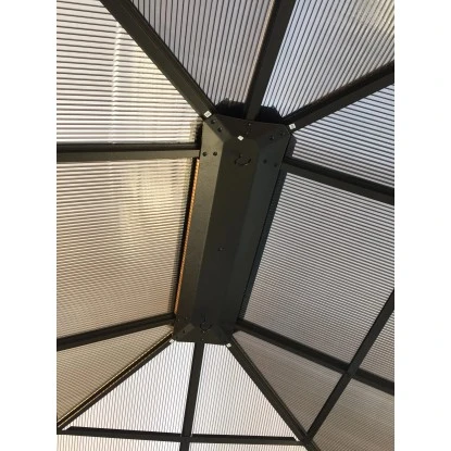 Sojag Aluminium Pavillon Castel 10 X 12 Bronze 298 Cm X 362 Cm X 283 Cm 6 Sojag Aluminium Pavillon Castel 10 X 12 Bronze 298 Cm X 362 Cm X 283 Cm – Bild 4