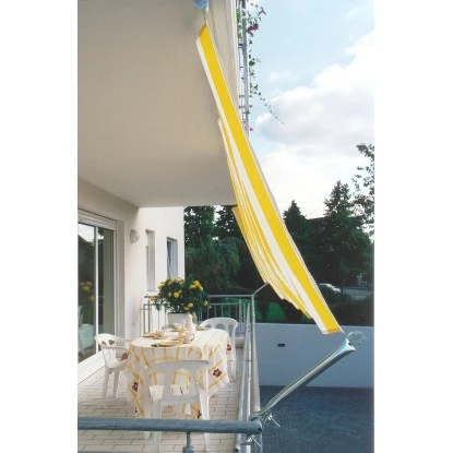 Floracord Balkonverkleidung Bausatz II Gelb-Weiß 270 Cm X 140 Cm 3 Floracord Balkonverkleidung Bausatz II Gelb-Weiß 270 Cm X 140 Cm