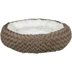 Jollypaw Bett Jory Rund ø 50 Cm Taupe/ Creme