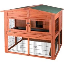 Trixie Kleintierstall Natura XL 2 Etagen 135 Cm X 115 Cm X 112 Cm Braun