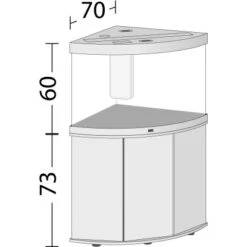 Juwel Aquarium-Kombination Trigon LED SBX Helles Holz 190 L -Doppler Verkäufe 2024 190ledsbxhellesholzkombi 4