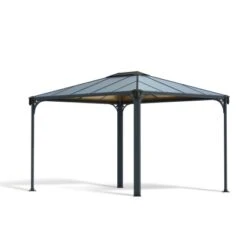 Palram - Canopia Gartenpavillon Martinique 3 X 3.6 Anthrazit