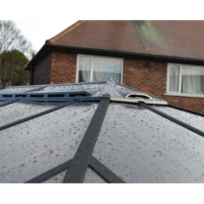 Palram - Canopia Gartenpavillon Martinique 3 X 3.6 Anthrazit 10 Palram - Canopia Gartenpavillon Martinique 3 X 3.6 Anthrazit – Bild 8